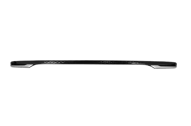 Maruti Suzuki Dzire Front Underbody Spoiler - Midnight Black + Chrome Insert