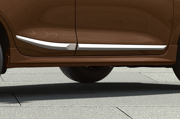 Maruti suzuki Side Underbody Spoiler - Nutmeg Brown