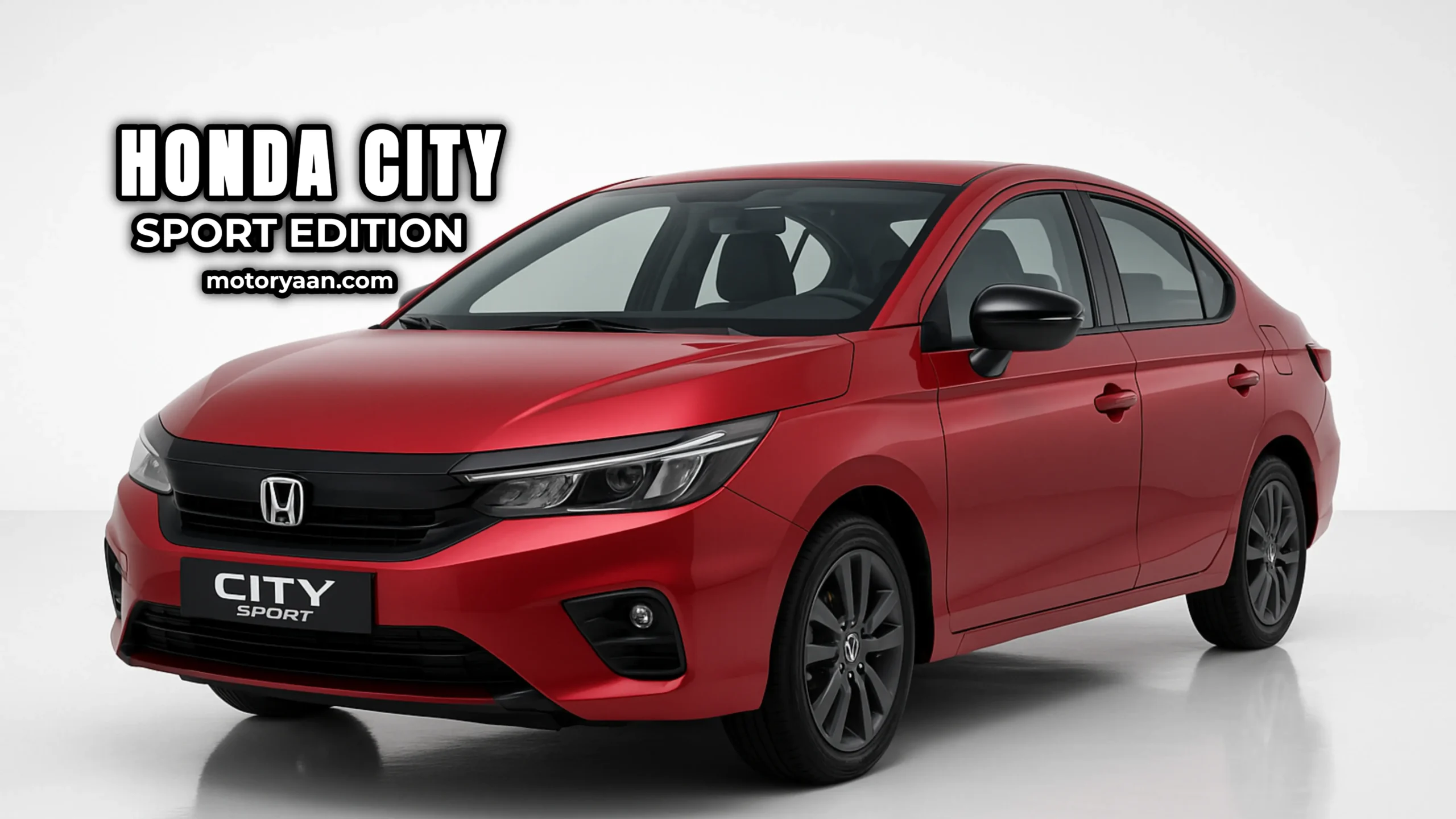 Honda City Sport Edition thumbnail showing front and side profile with LED headlamps and sporty stance