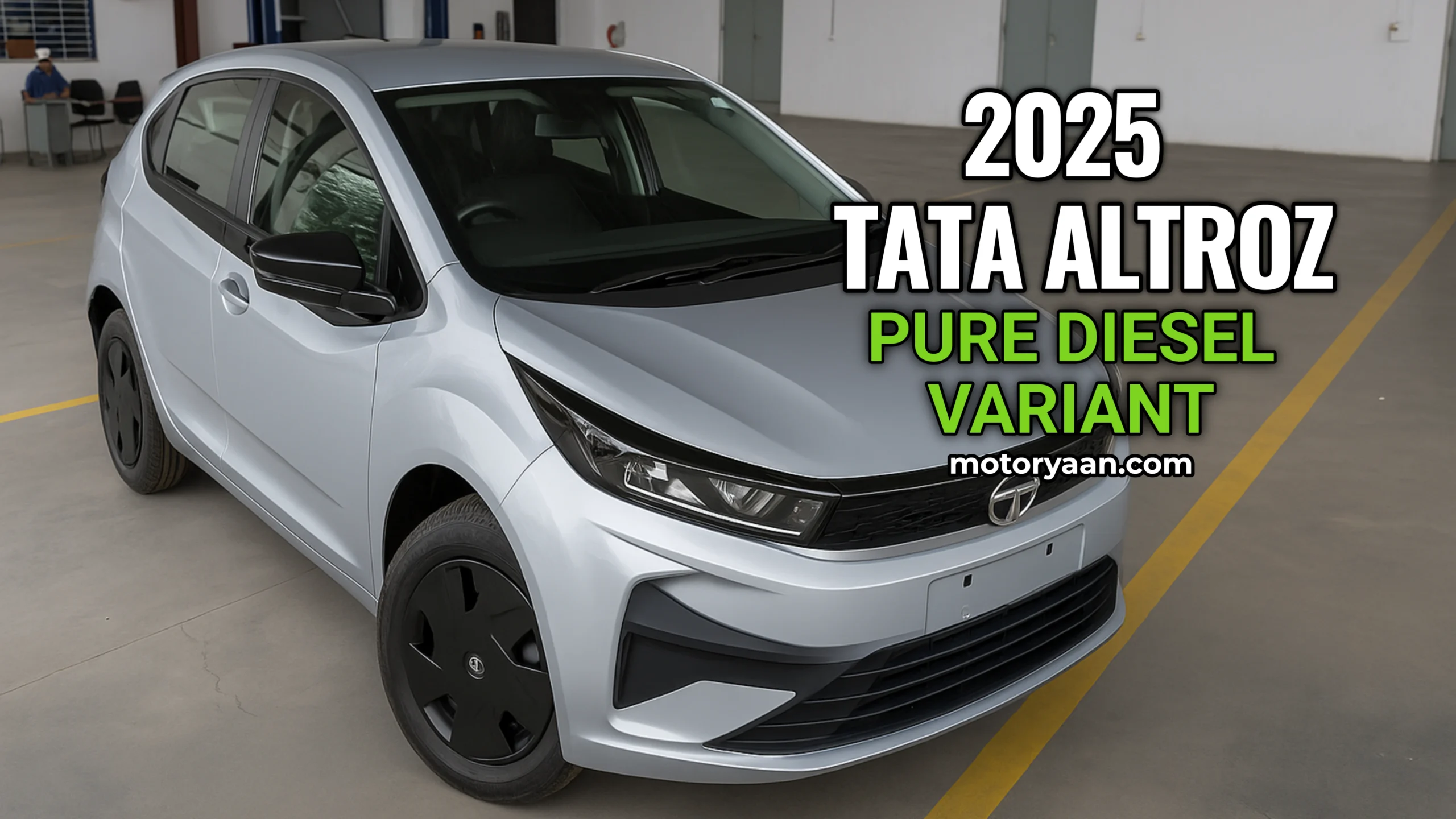 2025 Tata Altroz Diesel Pure Variant Exterior and Interior View