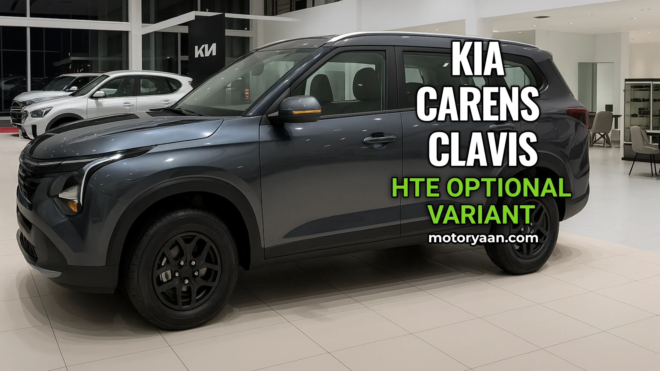 2025 Kia Carens Clavis HTE Optional exterior front view