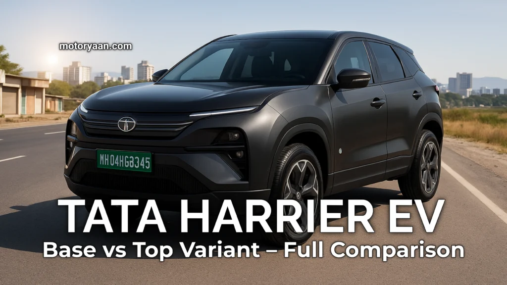 Tata Harrier EV Base and Top Variant
