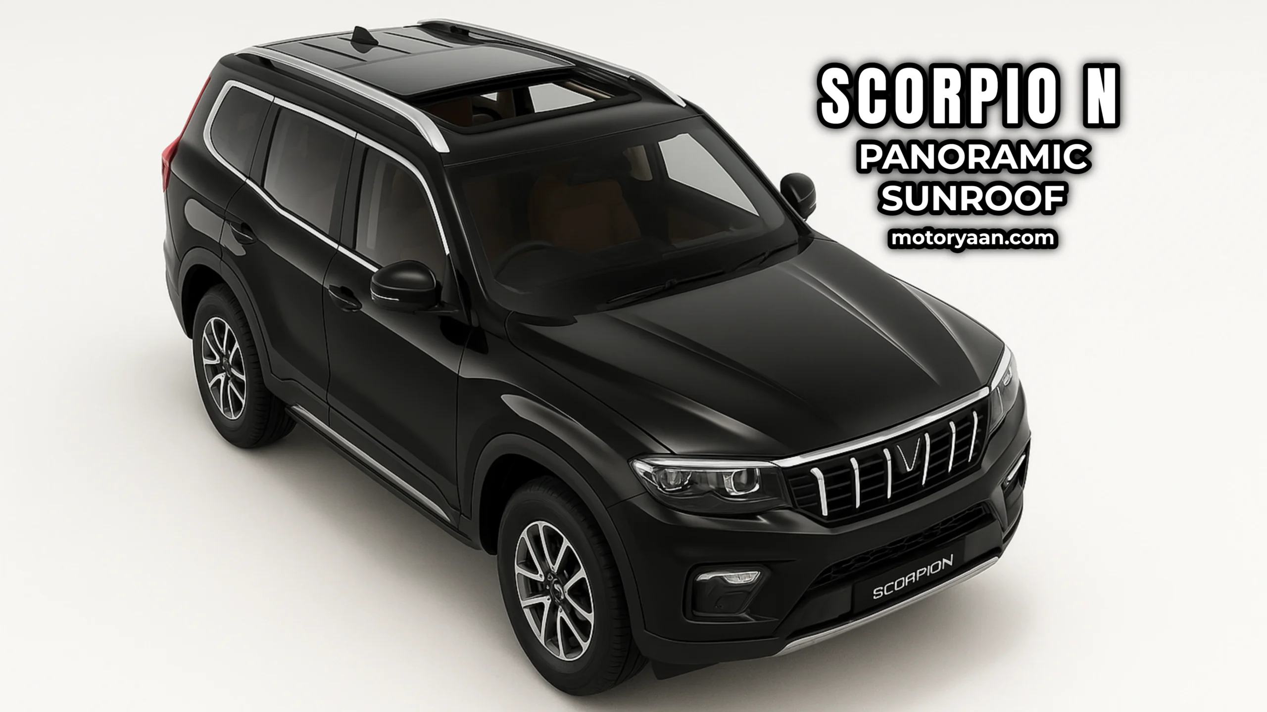 Mahindra Scorpio N Panoramic Sunroof ADAS