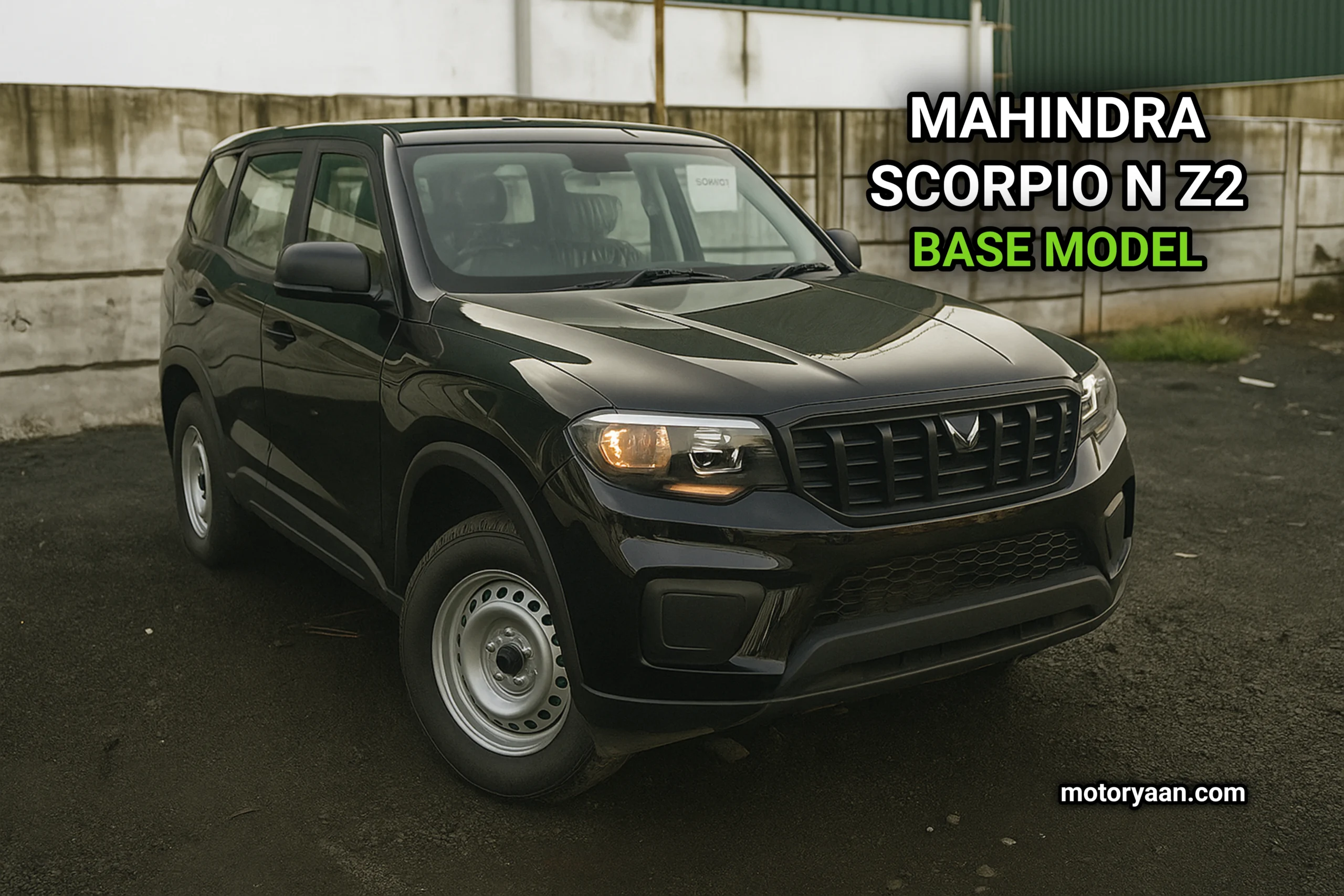 2025 Mahindra Scorpio N Z2 Base Model
