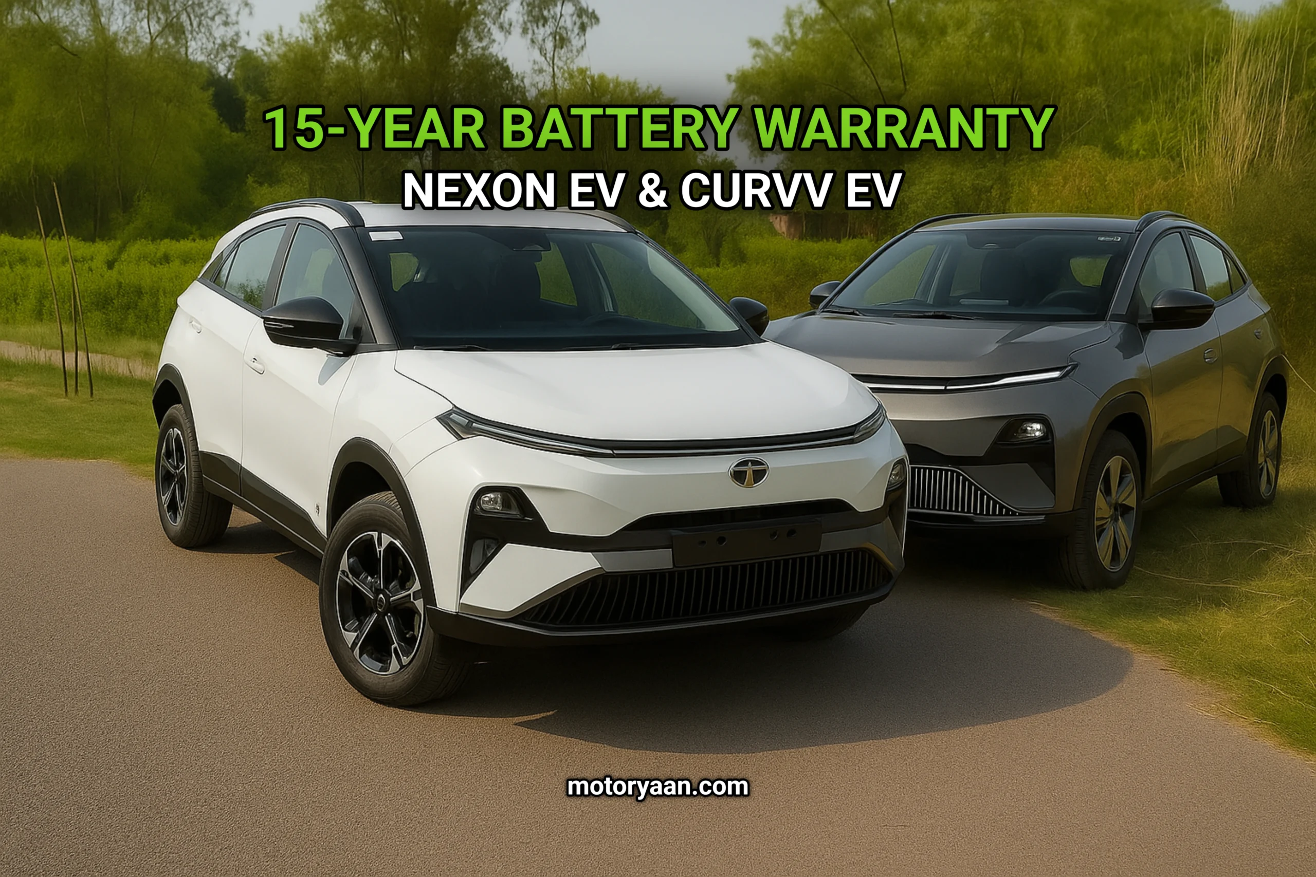 15 Year Battery Warranty on Curvv EV and Nexon EV 45