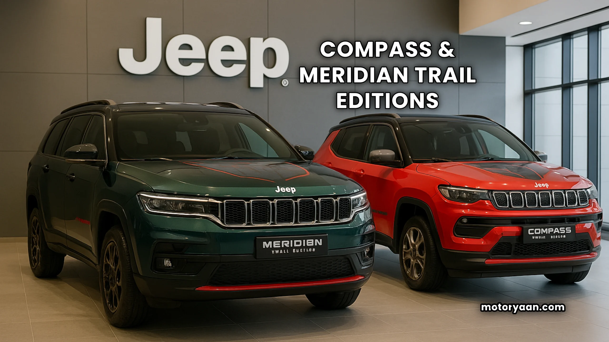 Jeep Compass & Meridian Trail Editions