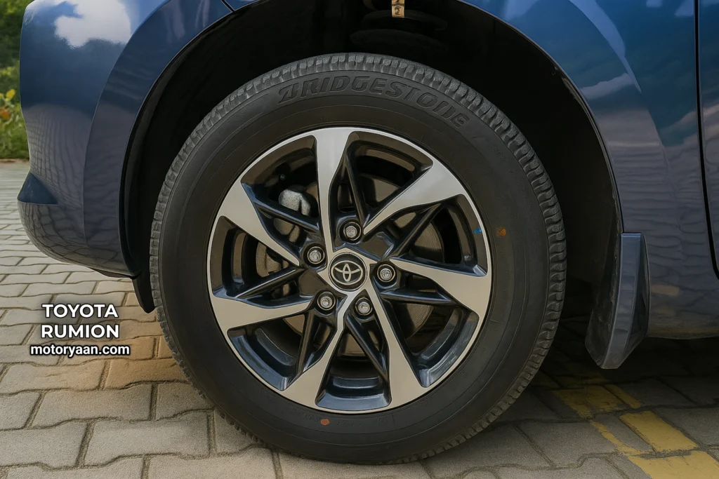 Toyota Rumion 2025 15-Inch Alloy Wheels