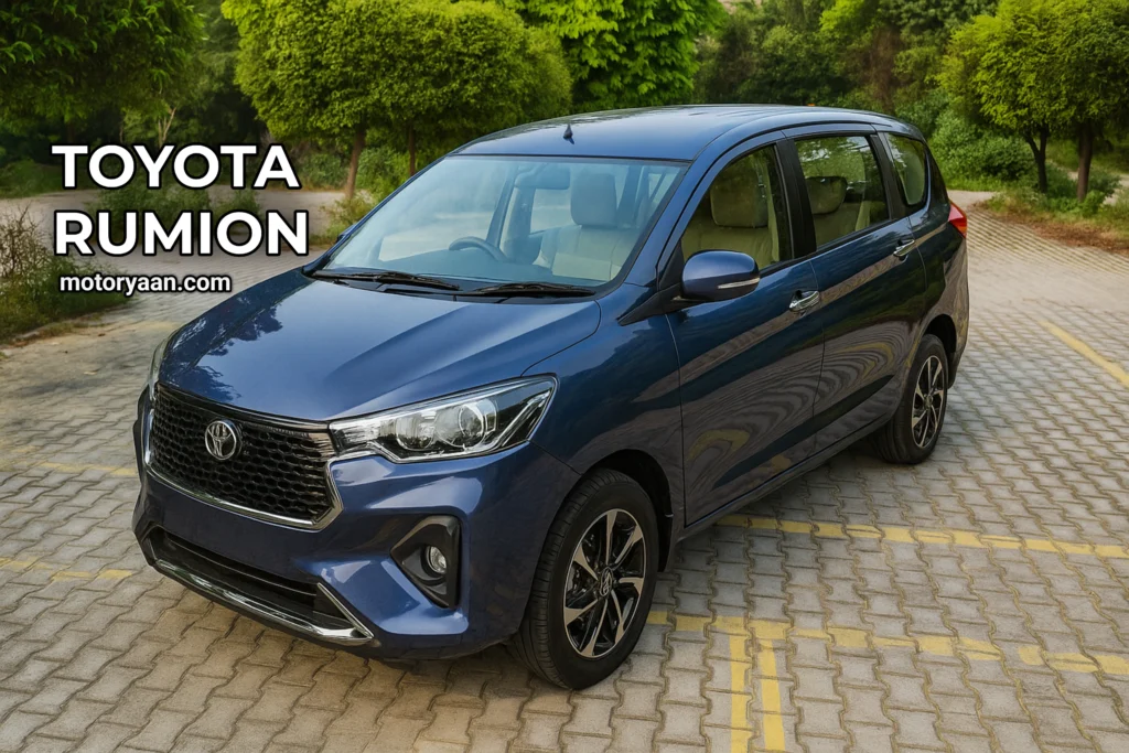 Toyota Rumion Front Three-Quarter View