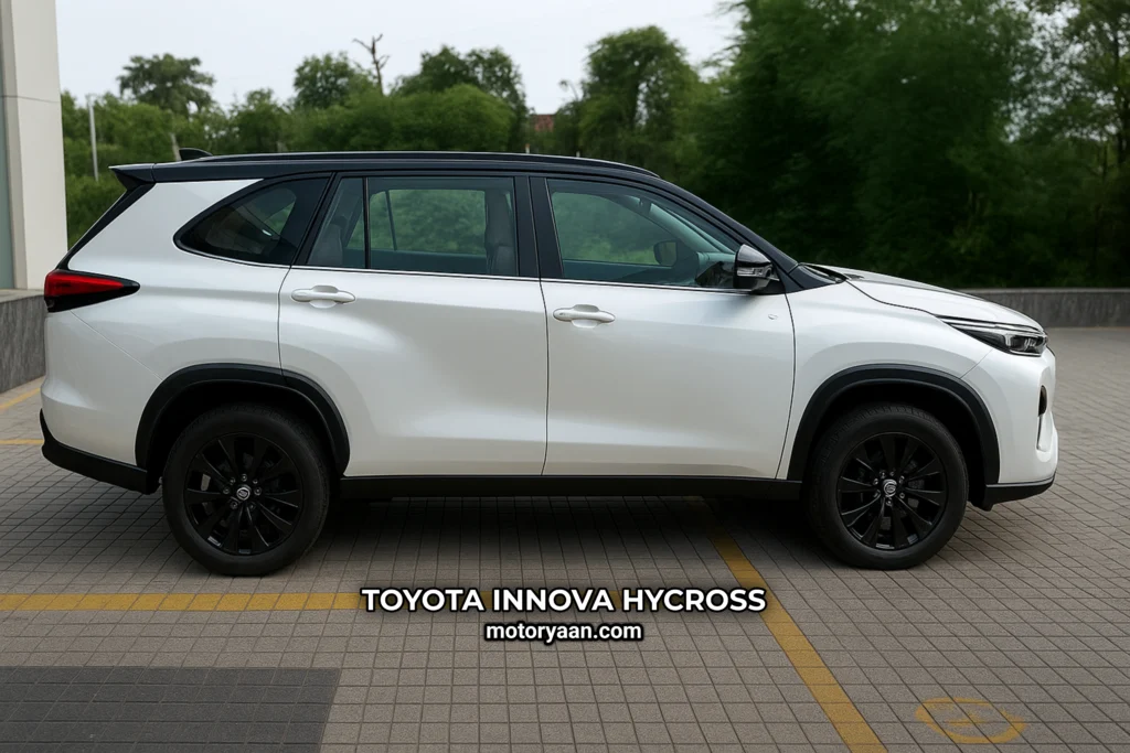 Toyota Innova Hycross side profile image
