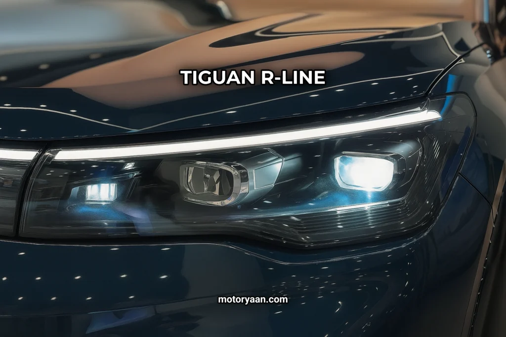 Volkswagen Tiguan R-Line Matrix LED headlights with IQ.Light technology