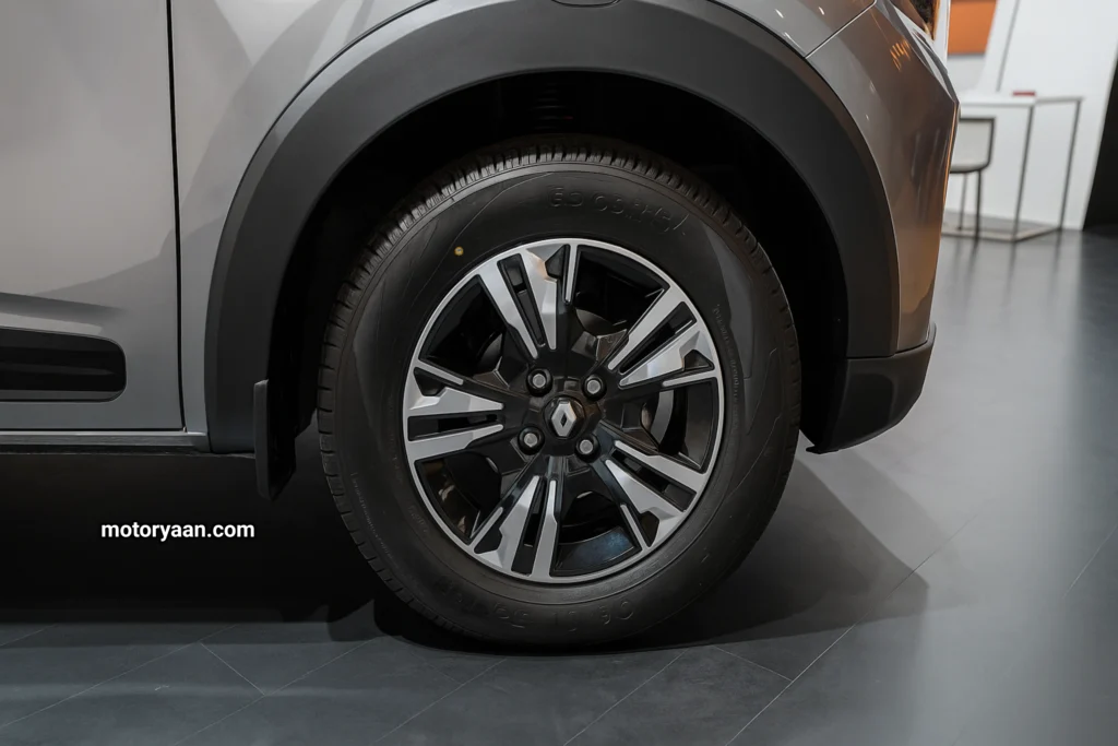 2025 Renault Triber Facelift alloy wheels design