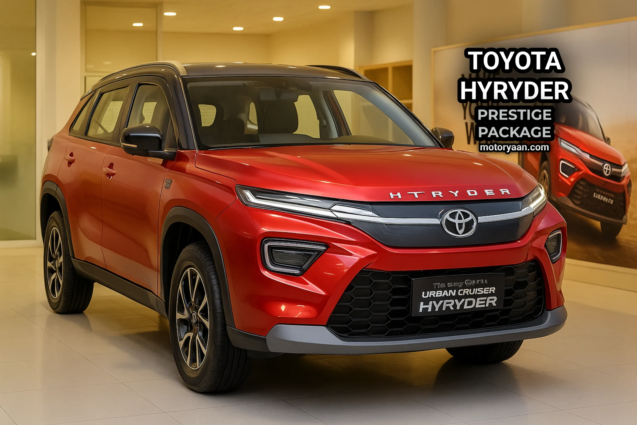 Toyota Hyryder Prestige Package