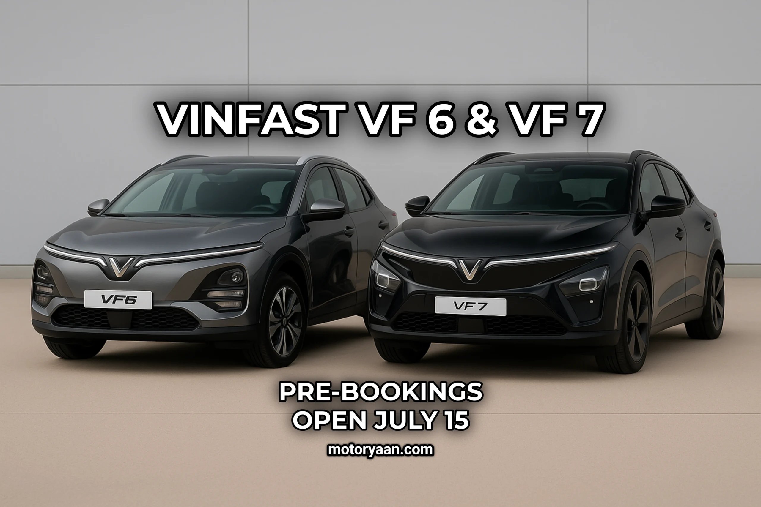 VinFast VF 6 & VF 7 Pre Booking