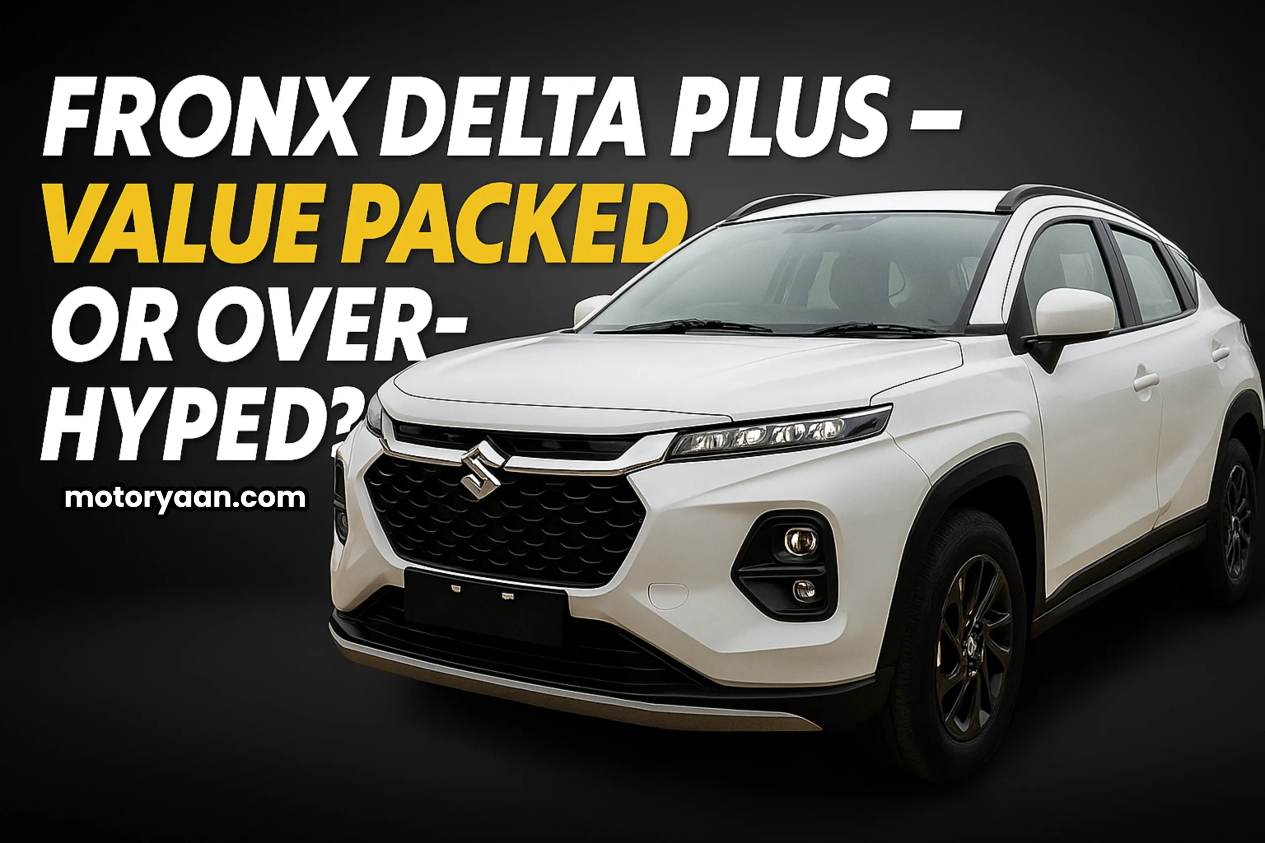 Fronx Delta Plus Variant front and side profile view with bold design