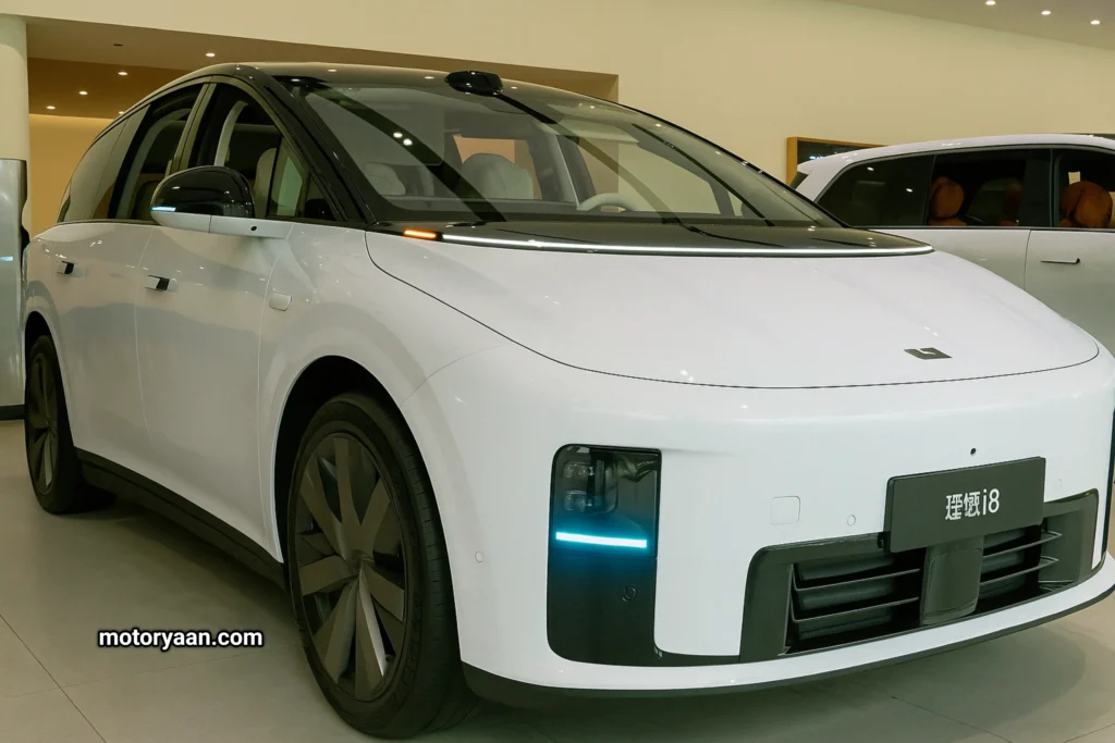 Front and side view of 2025 Leoto i8 SUV
