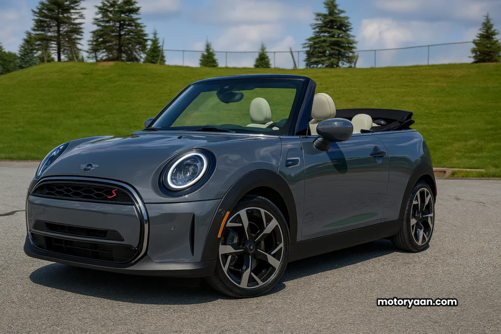2025 MINI Cooper S Convertible stylish front and side angle