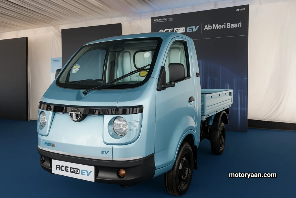 Tata Ace Pro 2025 Front and Side View