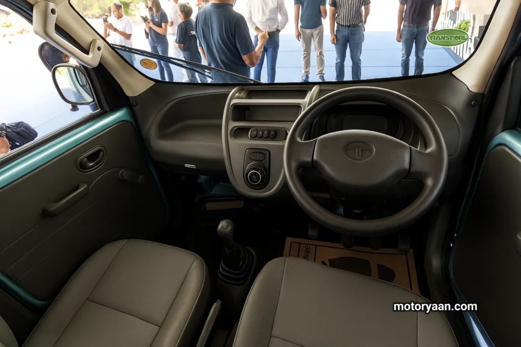 Tata Ace Pro Interior Dashboard and Steering