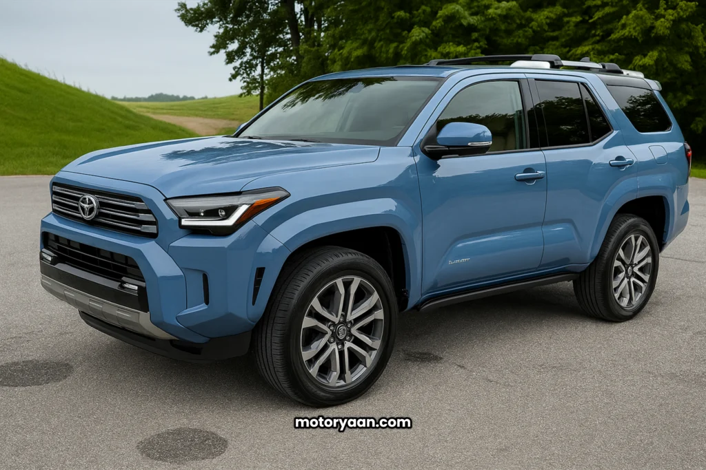 2025 Toyota 4Runner Limited side profile with front view