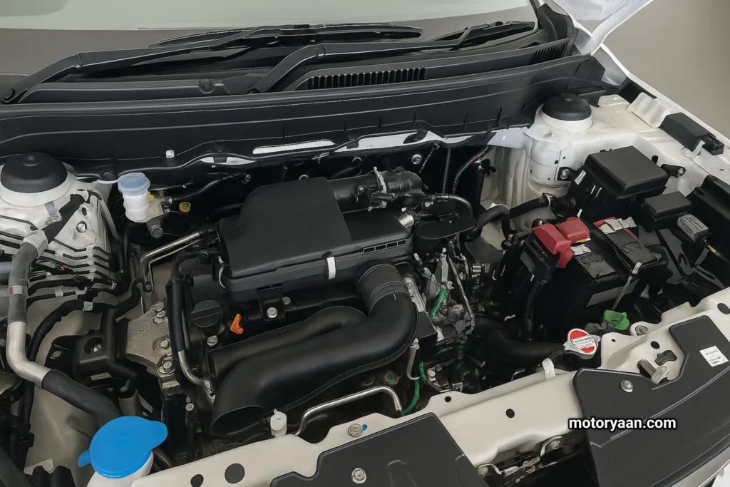 Brezza Urbano Edition 1.5L petrol engine bay view