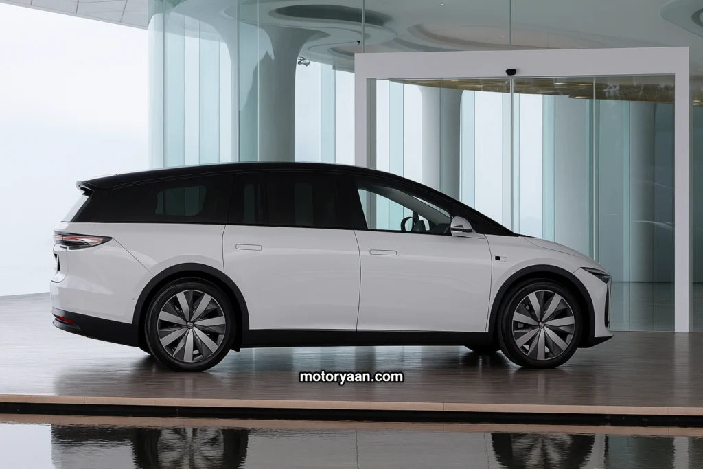 Side profile view of 2025 Leoto i8 electric SUV