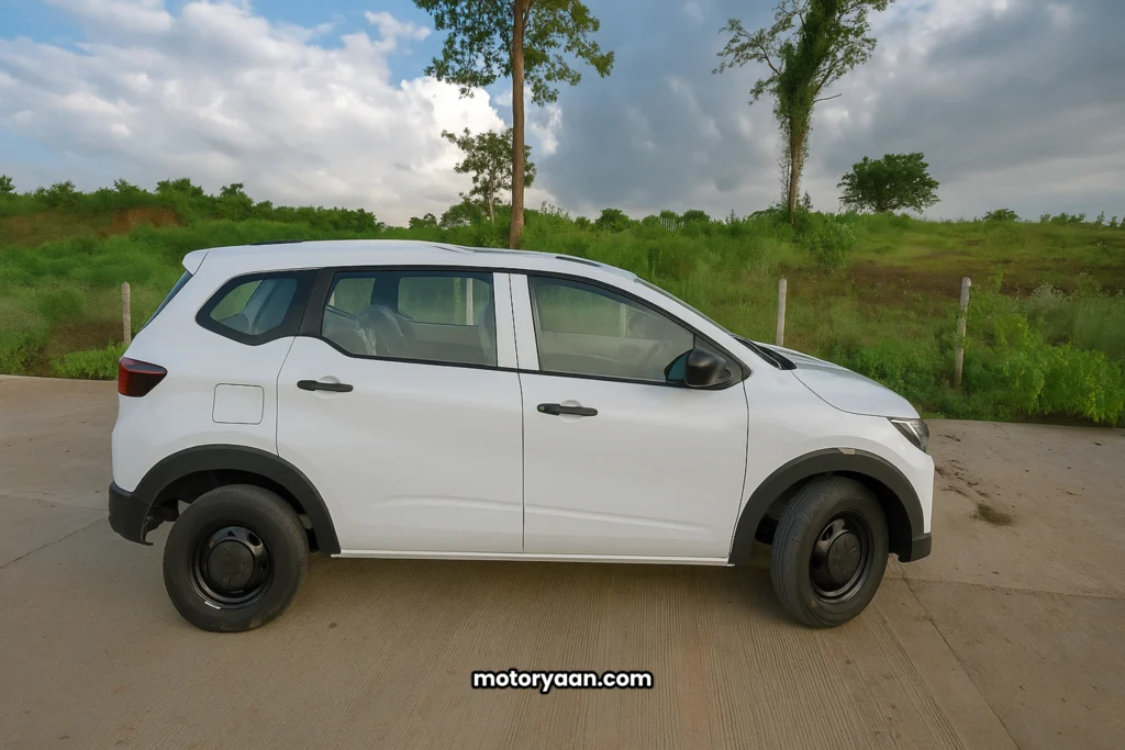 2025 Renault Triber Base Model complete side profile view