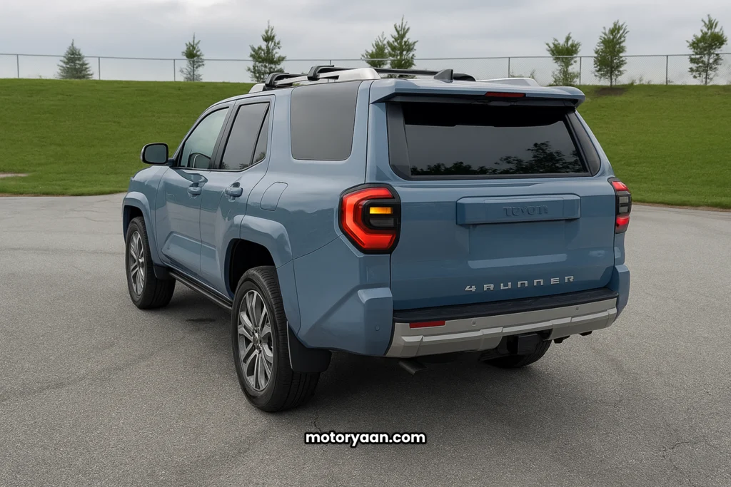 2025 Toyota 4Runner Limited rear profile view
