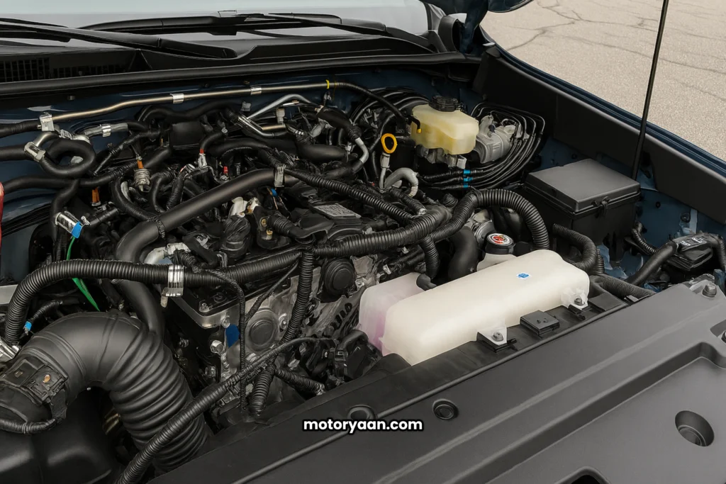 2025 Toyota 4Runner Limited engine bay view