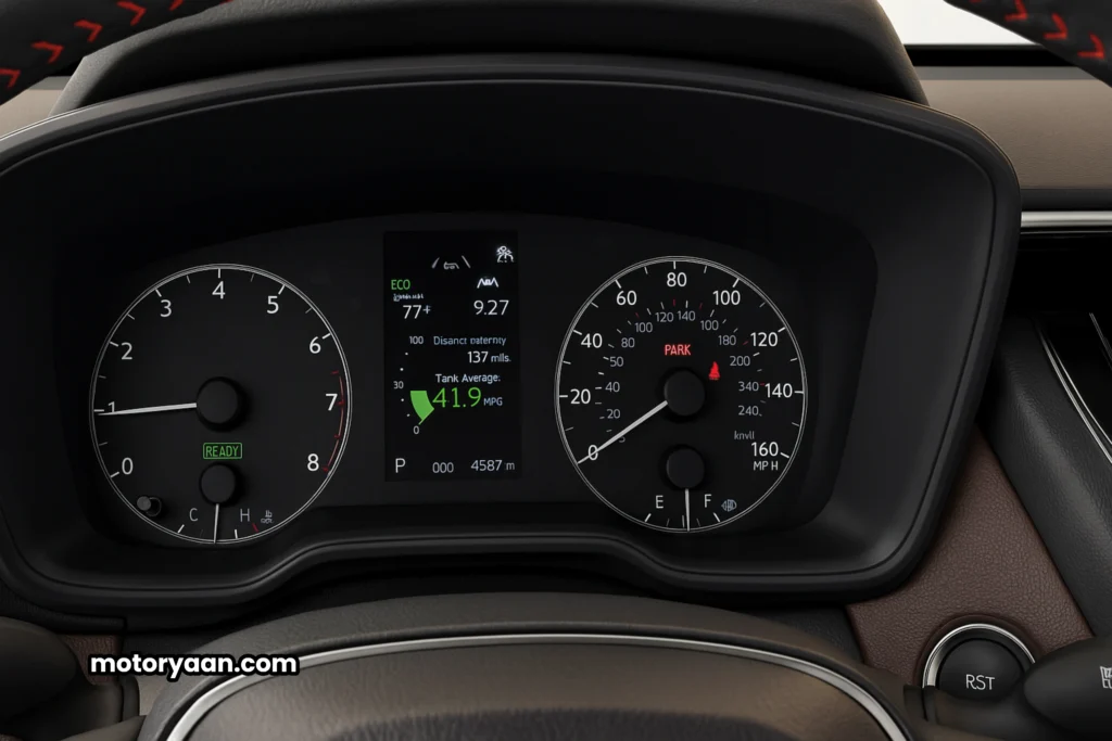 2025 Toyota Corolla Cross Nightshade Instrument Cluster