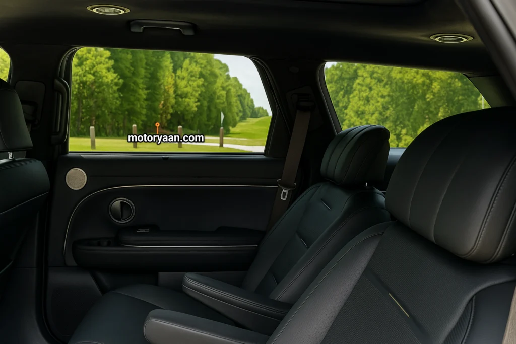 2026 Hyundai Palisade second-row captain seats with premium comfort features