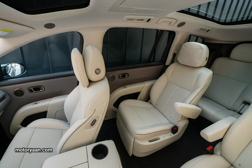 2025 Leoto i8 Cabin Focus on Second Row Comfort