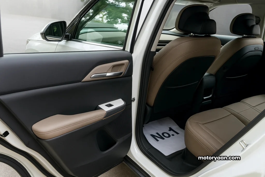 Kia EV5 Review – spacious second row seats