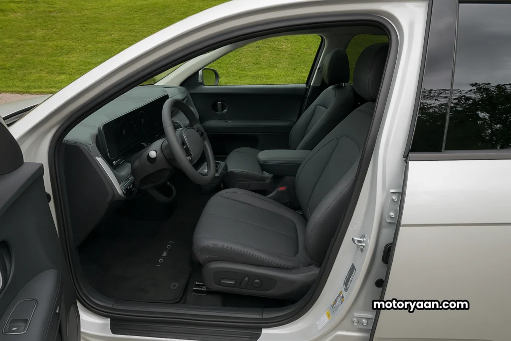 2025 Hyundai Ioniq 5 Limited complete front interior with modern EV design.