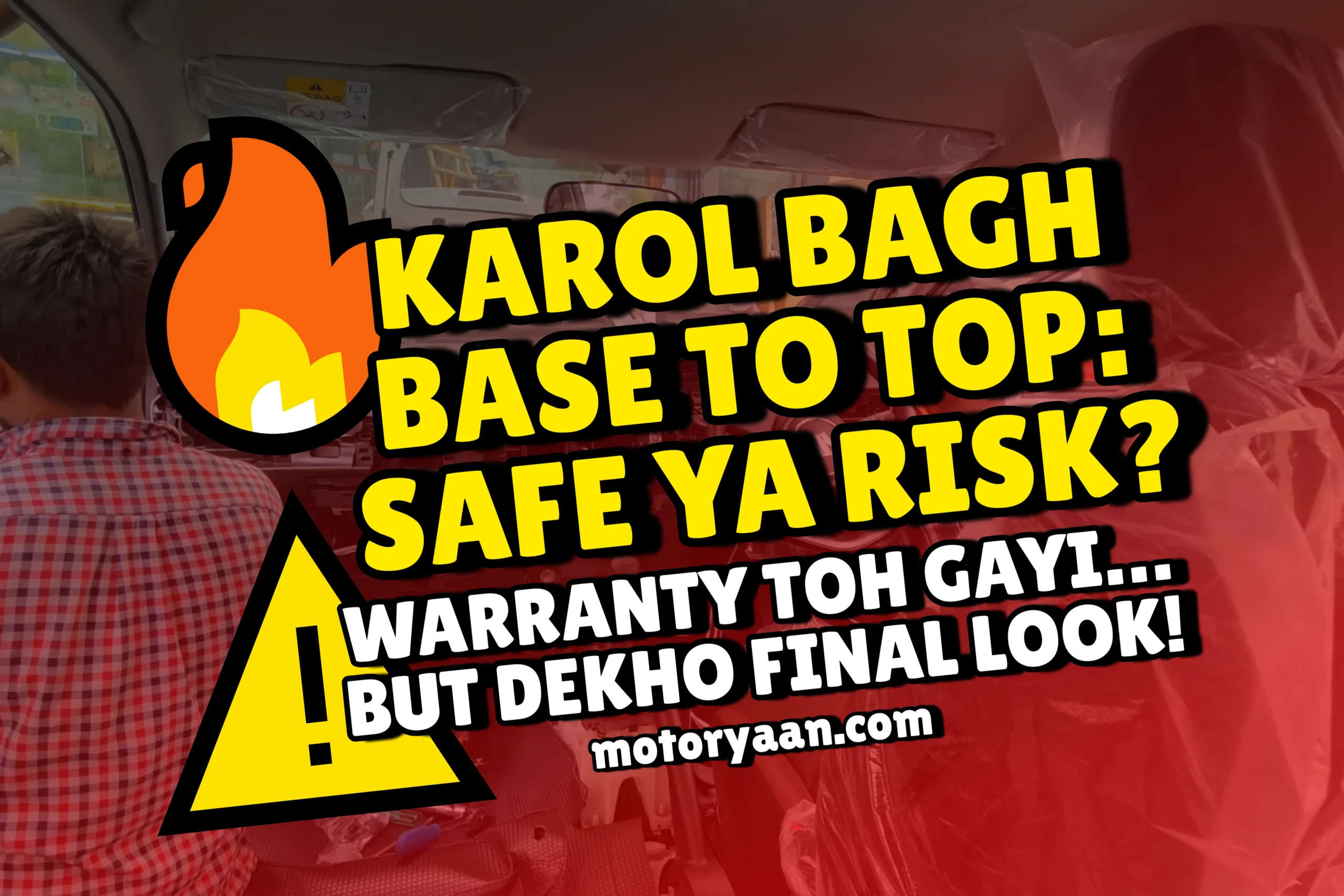 Karol Bagh Car Modification Thumbnail – Base to Top Look