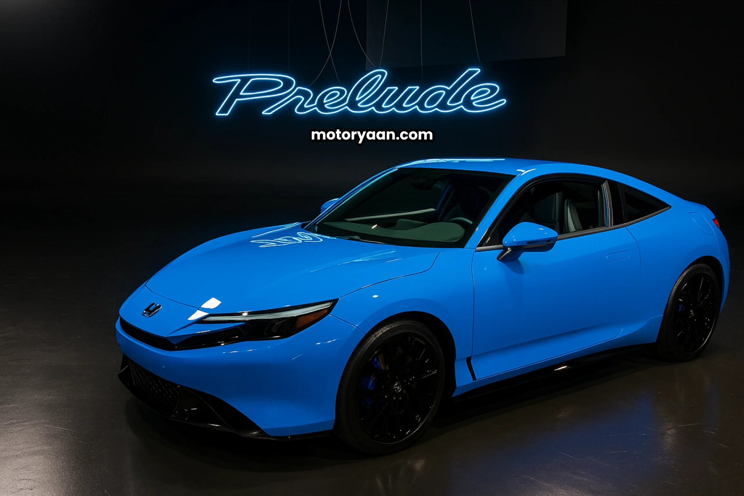 2026 Honda Prelude front and side profile showcasing sporty coupe design