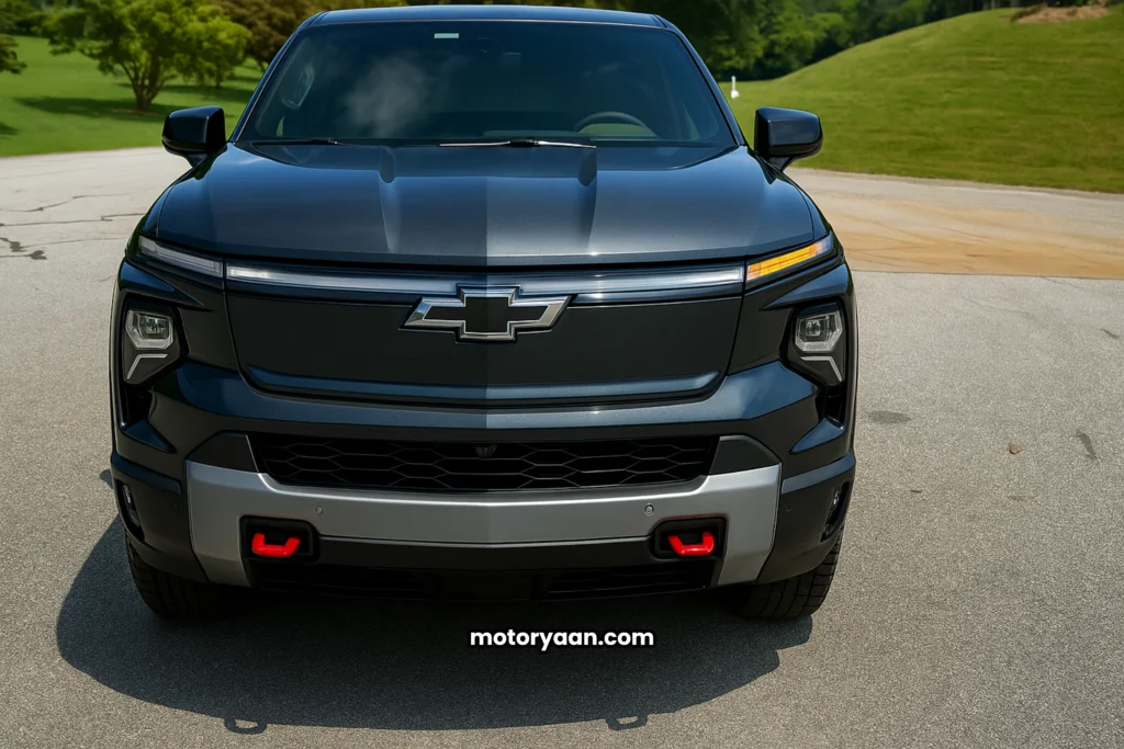 2026 Chevrolet Silverado EV Trail Boss Front Profile