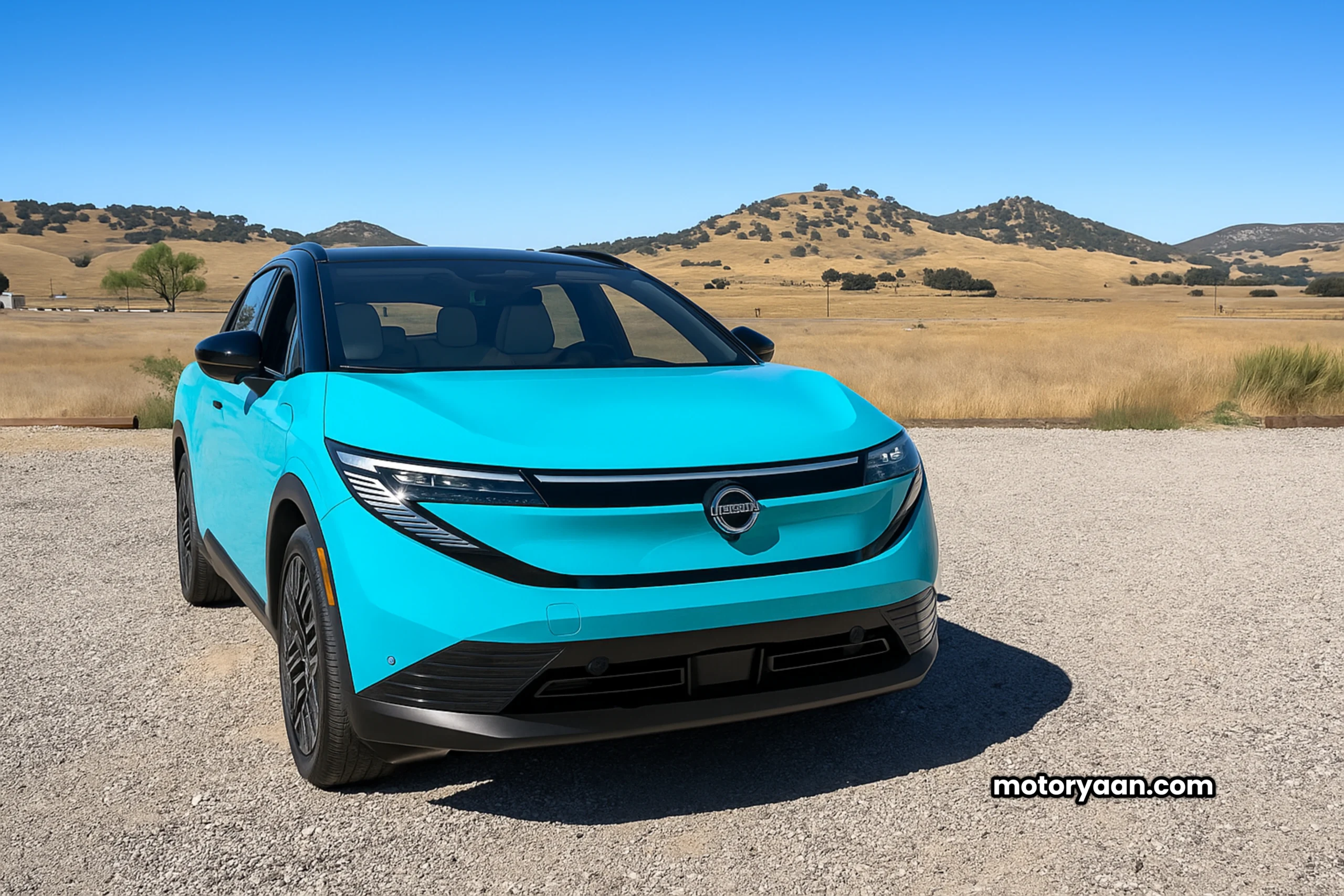 2026 Nissan Leaf Platinum front profile design