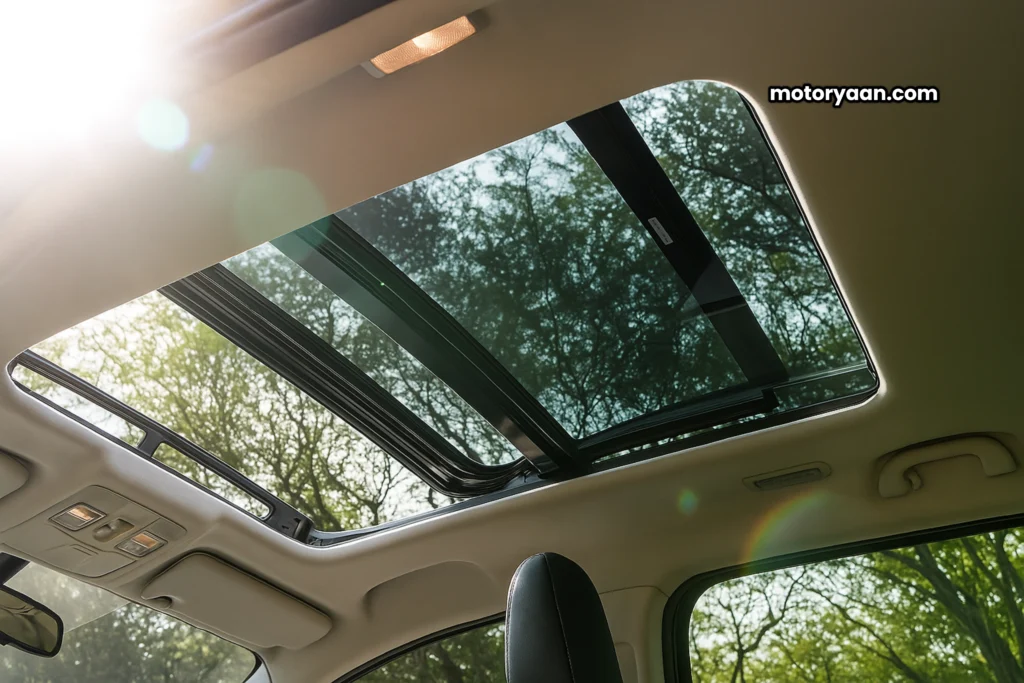 Maruti Suzuki Victoris panoramic sunroof 2025