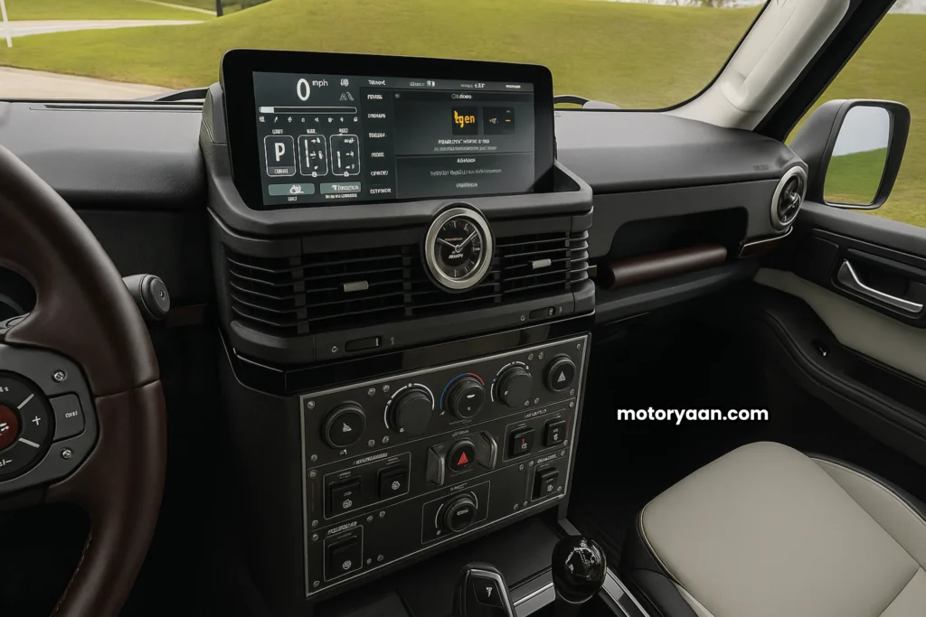 2025 Ineos Grenadier Fieldmaster Review & Trim Wise Pricing center console AC controls India