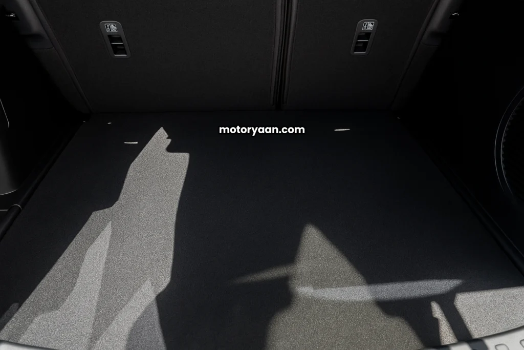 2025 Maruti Suzuki Victoris SUV boot space luggage area