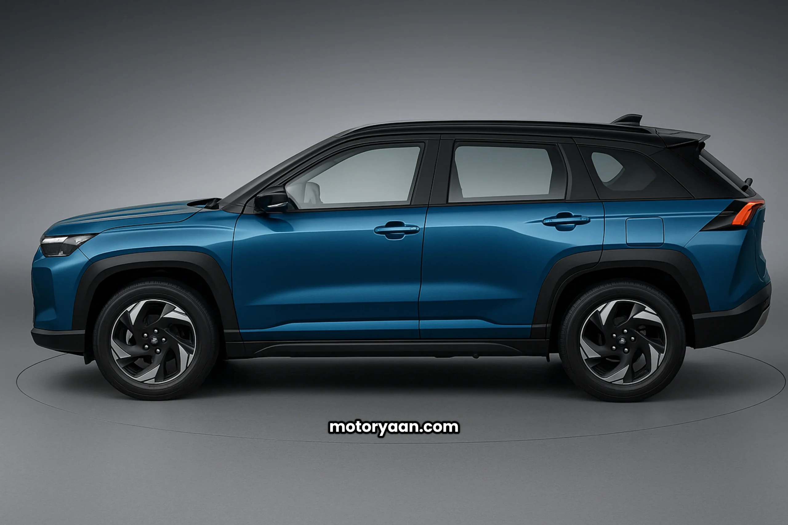 Maruti Suzuki Victoris side profile SUV 2025