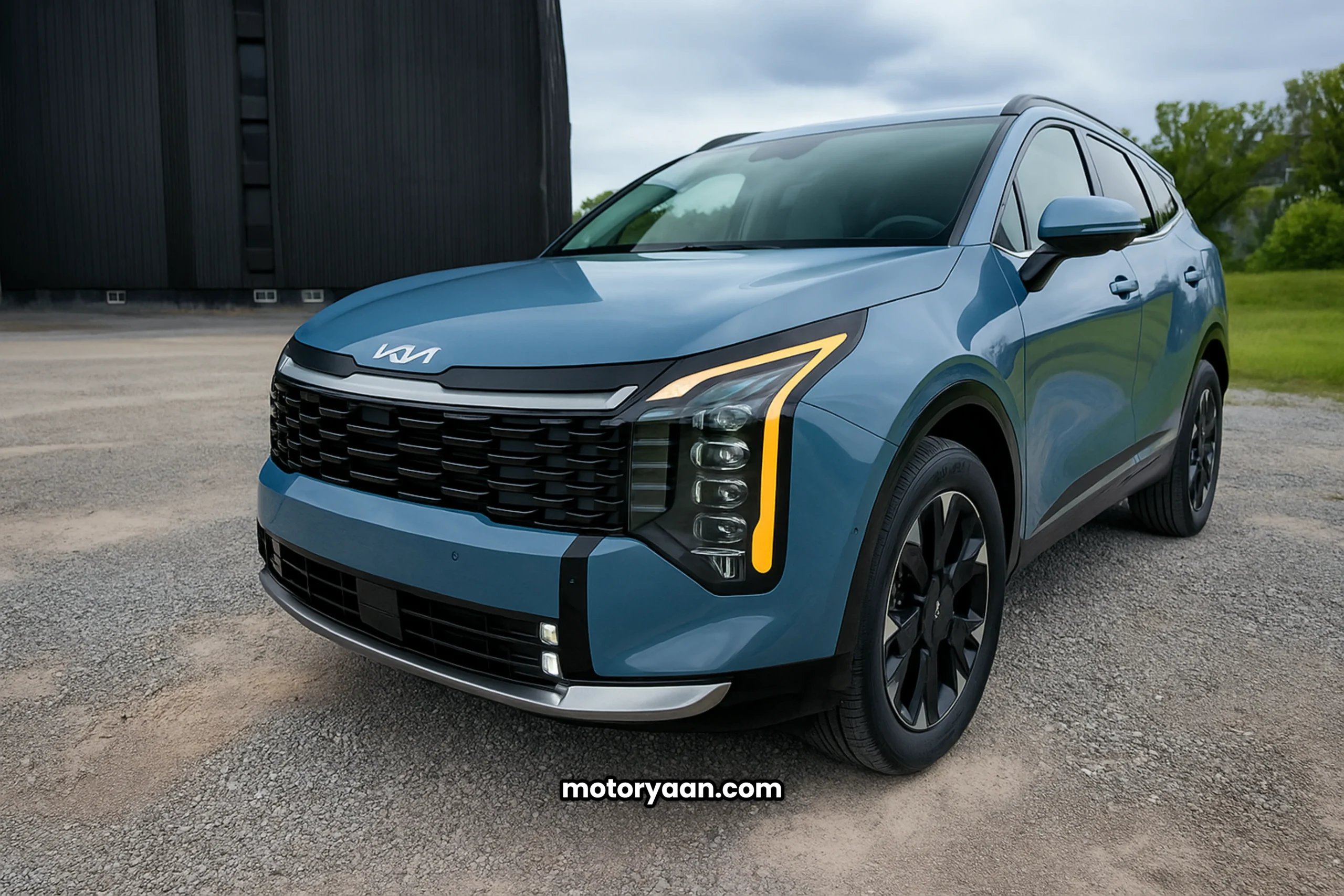 2026 Kia Sportage Hybrid Front and Side View