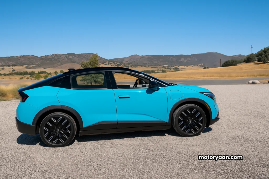 2026 Nissan Leaf Platinum side profile crossover SUV