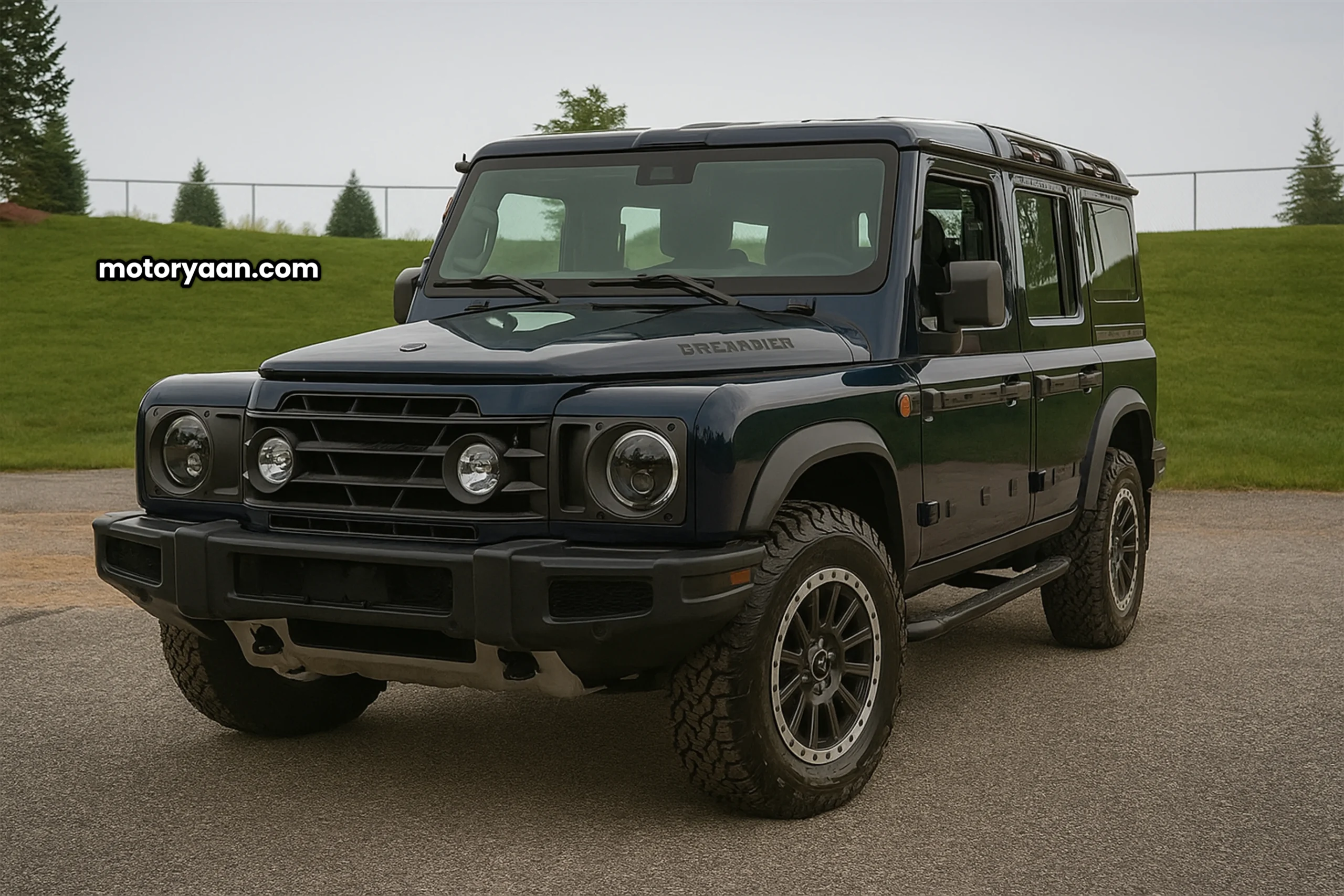 2025 Ineos Grenadier Fieldmaster Review & Trim Wise Pricing front and side view India