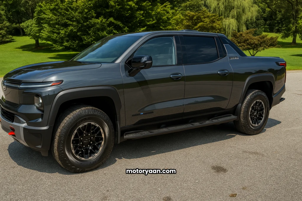 2026 Chevrolet Silverado EV Trail Boss Side Profile