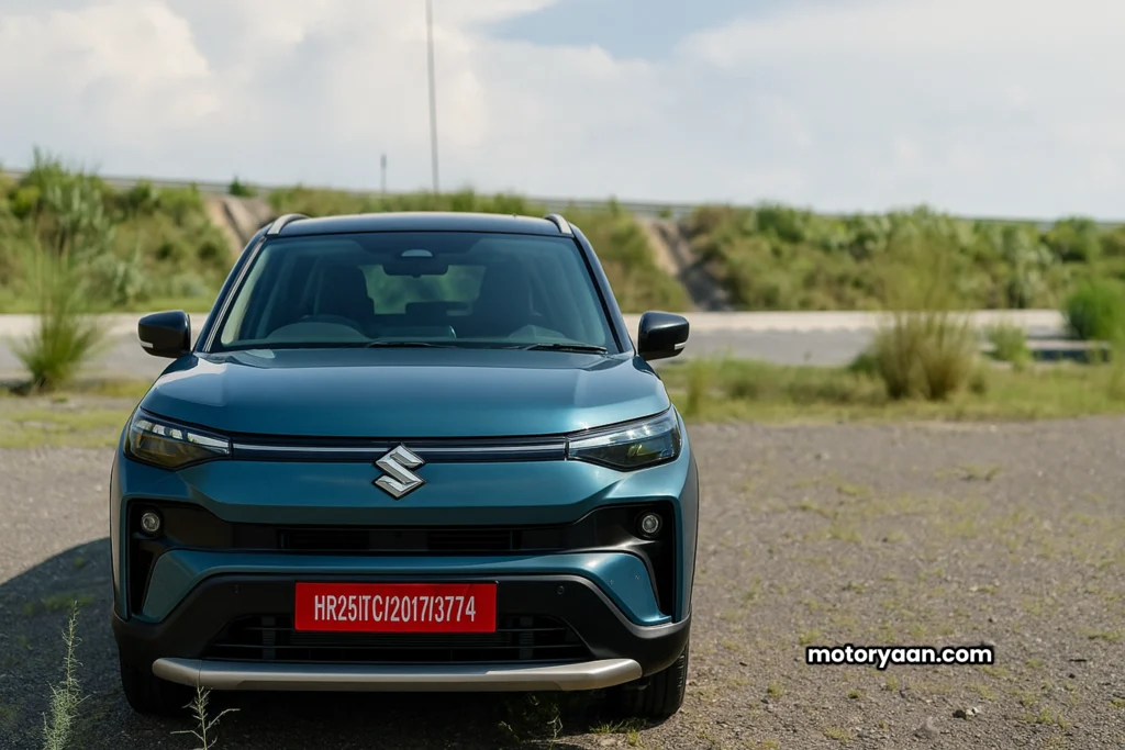 2025 Maruti Suzuki Victoris front profile view