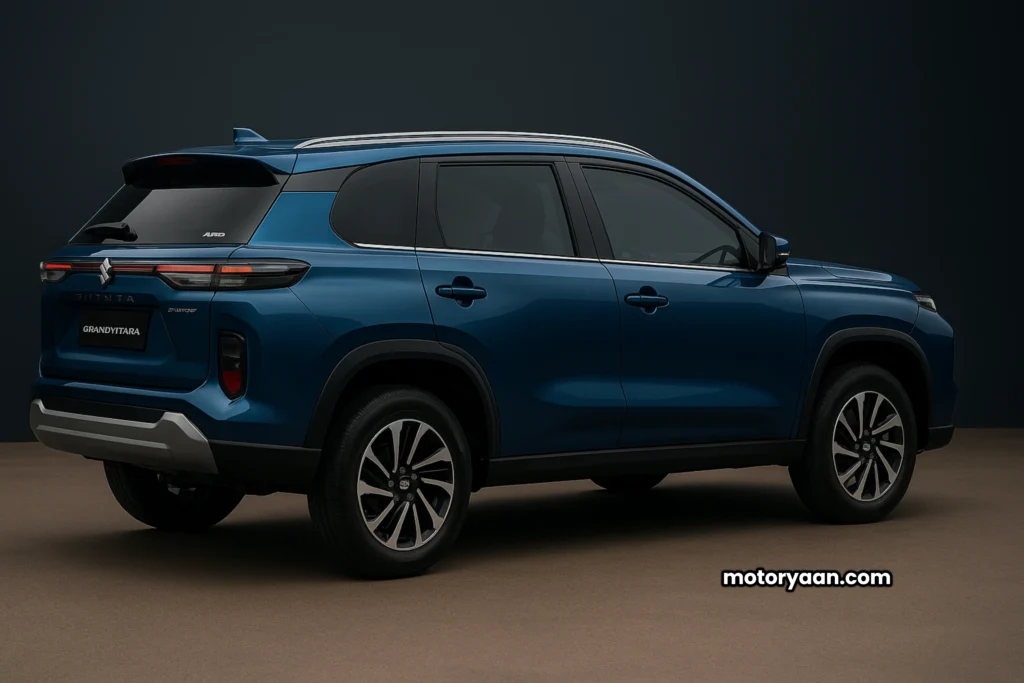 Maruti Suzuki Grand Vitara SUV side profile 2025