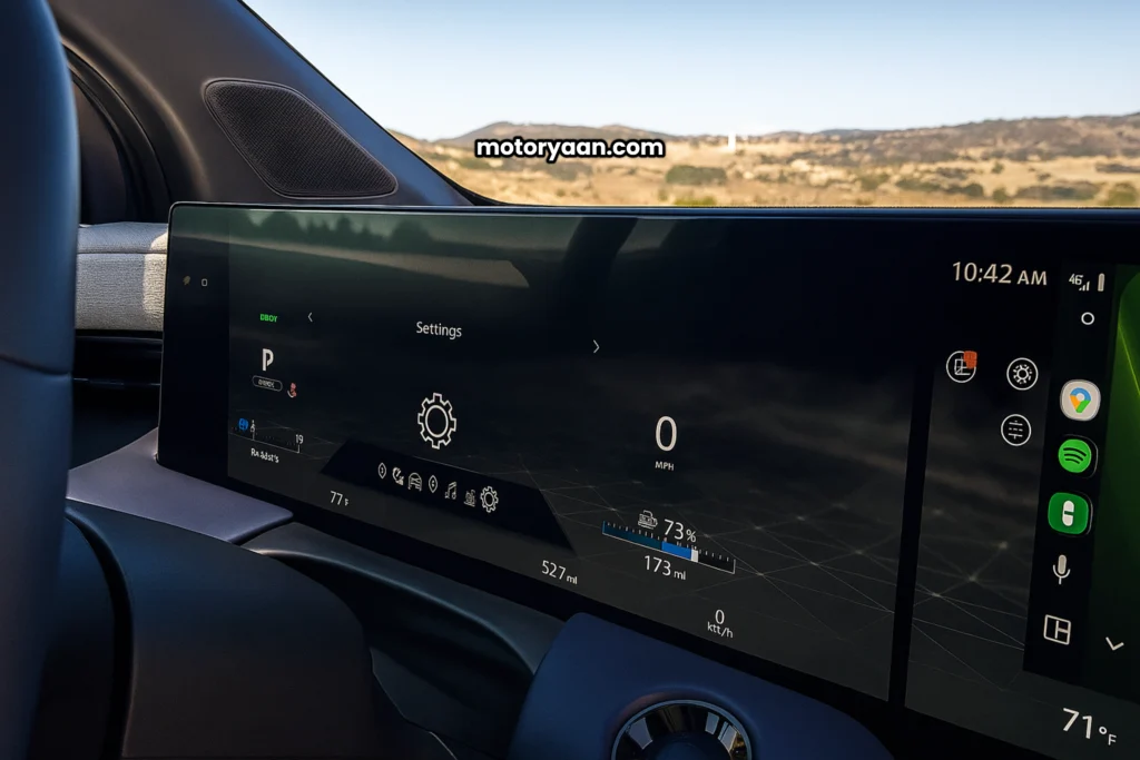 2026 Nissan Leaf Platinum digital instrument cluster