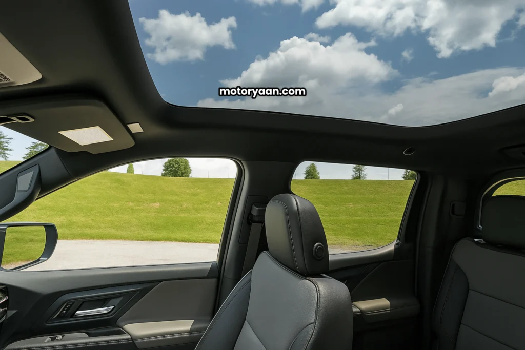 2026 Chevrolet Silverado EV Trail Boss Panoramic Sunroof