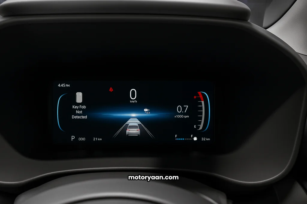 2025 Maruti Suzuki Victoris SUV instrument cluster digital driver display